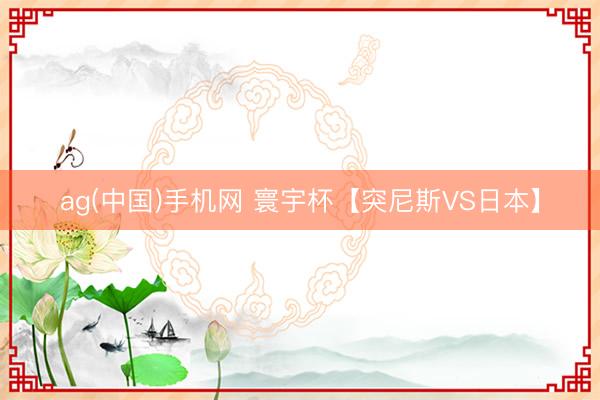 ag(中国)手机网 寰宇杯【突尼斯VS日本】